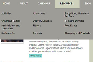 Adding New Page under Resources