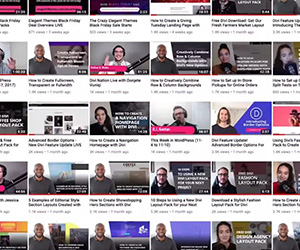 70 Brand New Divi Video Tutorials